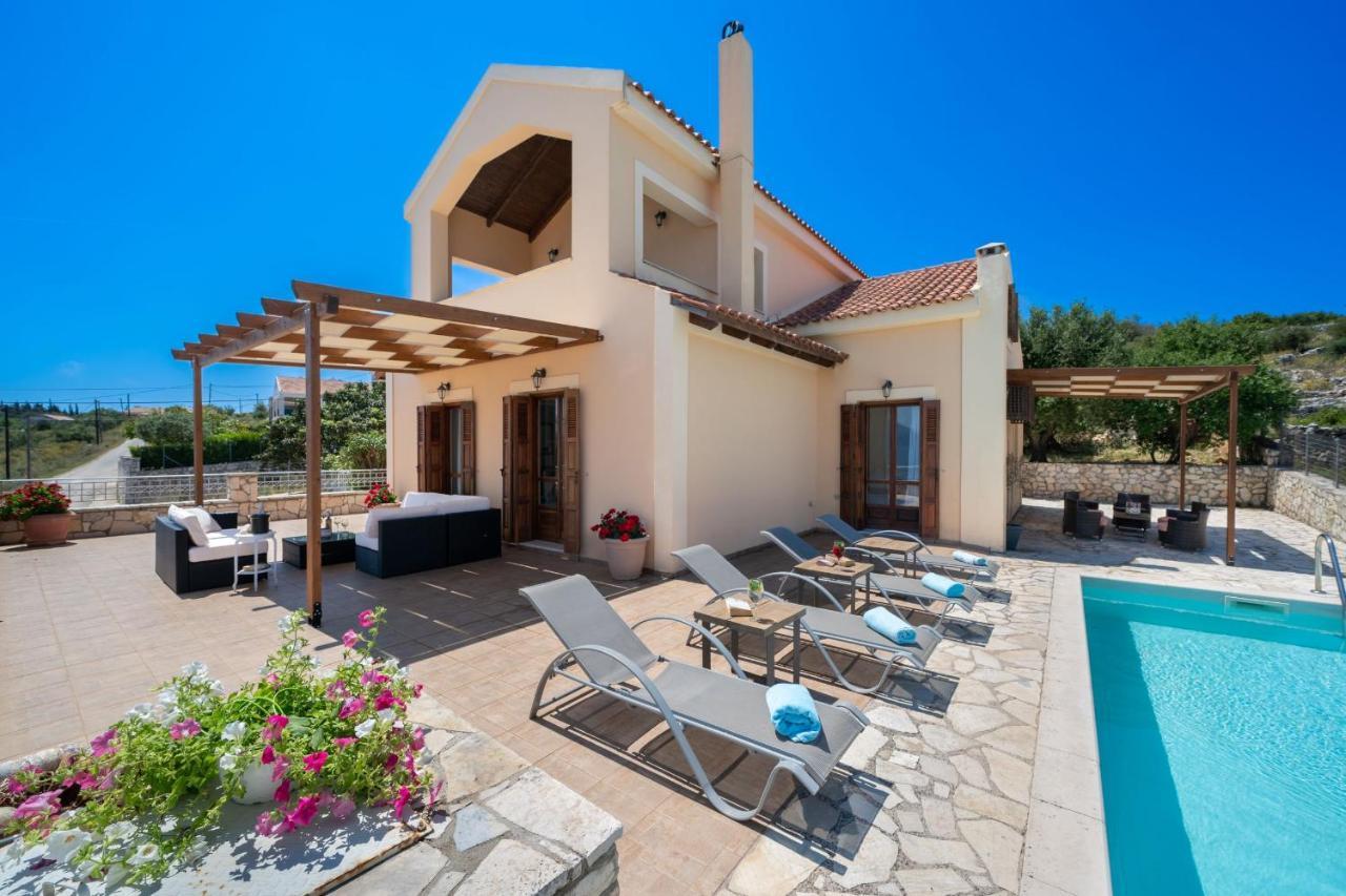 Guiscardos Luxury Villa Fiskardo Exterior foto