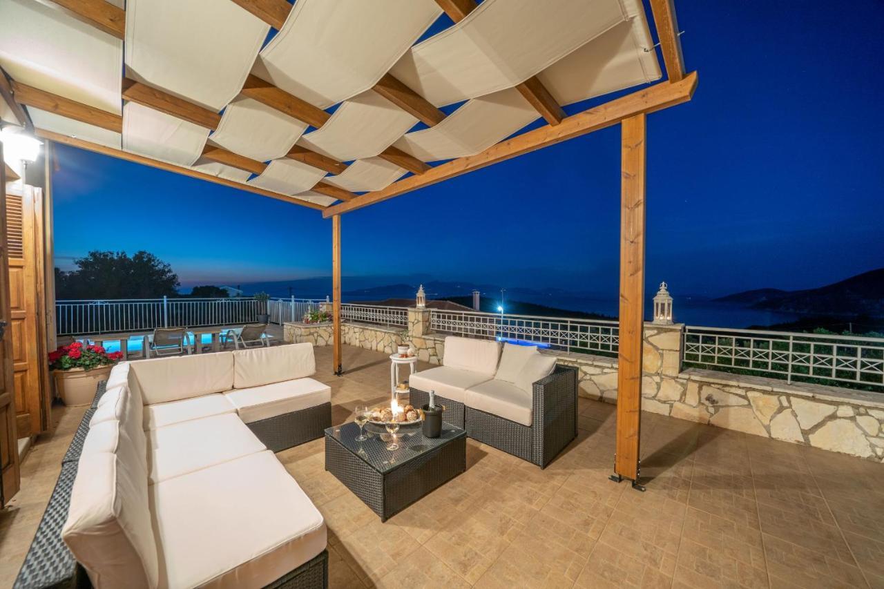 Guiscardos Luxury Villa Fiskardo Exterior foto